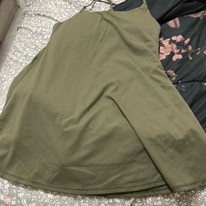 Halara Everyday Cloudful® 2-in-1 Flare Activity Dress-Wannabe